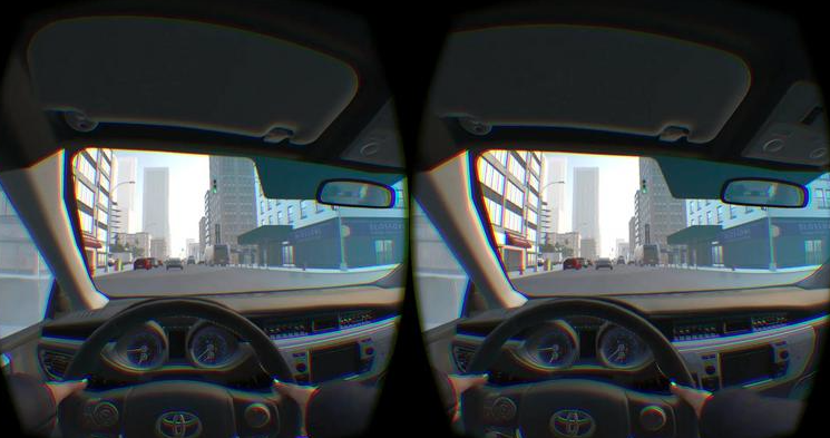 Virtual Reality Test Drive2